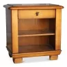 Pair of "Richelieu" bedside tables in cherry wood. - Moinat - End tables, Bouillotte tables, Bedside tables, Pedestal tables