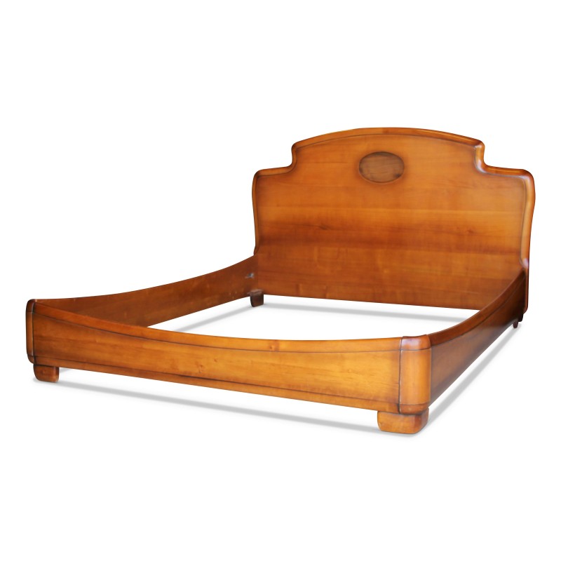 \"Richelieu\" cherry wood bed. - Moinat - Bed frames