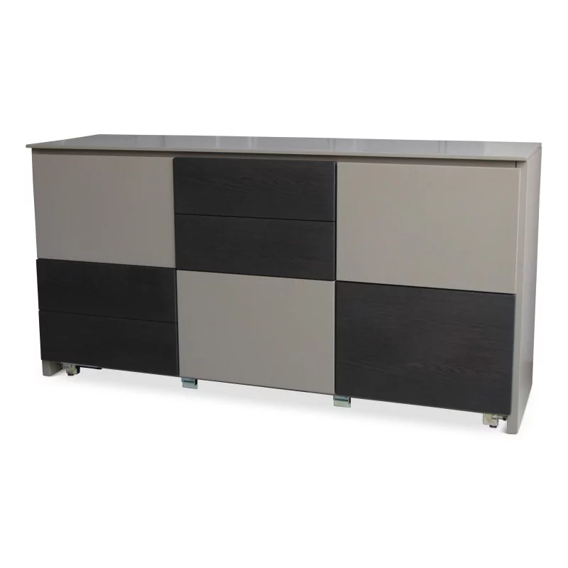 Kommode "Cassina", 8 Schubladen. Italien. Um 1970. - Moinat - Kommoden, Schubladenstöcke, Semainer