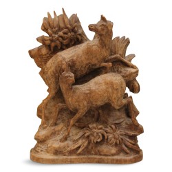 Carved wood \"Bouques\" Brienz