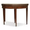 半月形红木游戏桌。现状出售。 - Moinat - Tables à jeux, Tables d échangeur