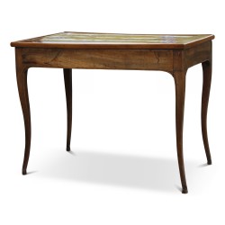 \"Tric Trac\" games table, double-sided playing surface.