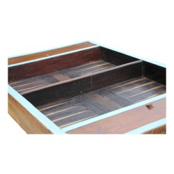 \"Tric Trac\" games table, double-sided playing surface.