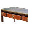 Louis XVI style rosewood writing table. 3 drawers. Paris. - Moinat - Tables à jeux, Tables d échangeur Louis XVI style rosewood writing table. 3 drawers. Paris. - Moinat - Tables à jeux, Tables d échangeur