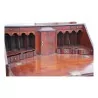 Mahogany drop-front desk/chest of drawers. English. - Moinat - Desks : cylinder, leaf, Writing desks
