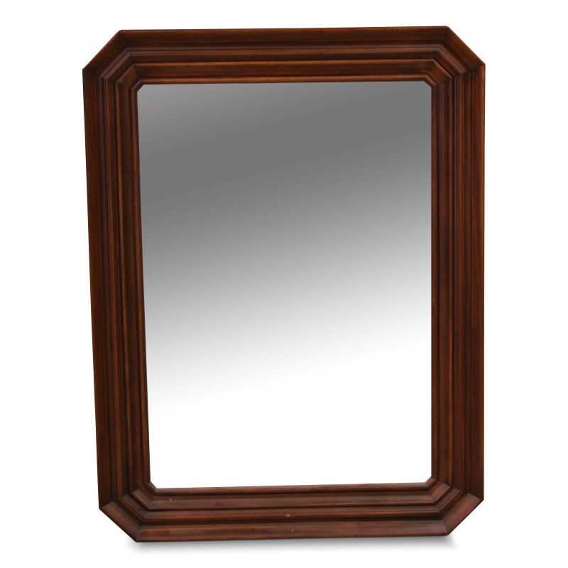 天然木框镜子。 - Moinat - 镜子