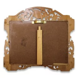 Brienz double frame, faux wood.