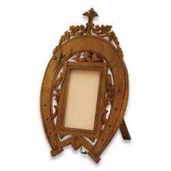 Brienz faux wood frame.