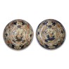 Pair of Imari porcelain plates. Japan. - Moinat - Chinaware, Porcelain