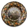 Old Thun porcelain plate. - Moinat - Chinaware, Porcelain