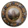 Old Thun porcelain plate. - Moinat - Chinaware, Porcelain