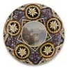 "Chillon Castle" plate in Vieux Thun porcelain. - Moinat - Chinaware, Porcelain