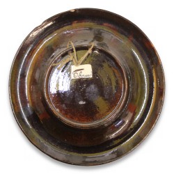 \"Chillon Castle\" plate in Vieux Thun porcelain.