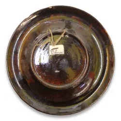 "Chillon Castle" plate in Vieux Thun porcelain.