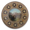 Old Thun porcelain plate. - Moinat - Chinaware, Porcelain
