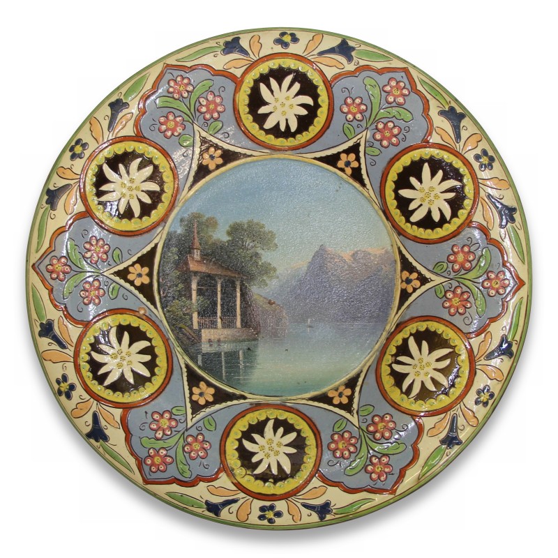 Old Thun porcelain plate. - Moinat - Chinaware, Porcelain