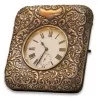 Taschenuhr "Zwiebel" mit silbernem Reiseetui. - Moinat - Dekorationszubehör