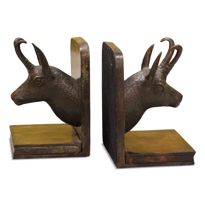 Подставка для книг из замши. - Moinat - Декоративные предметы