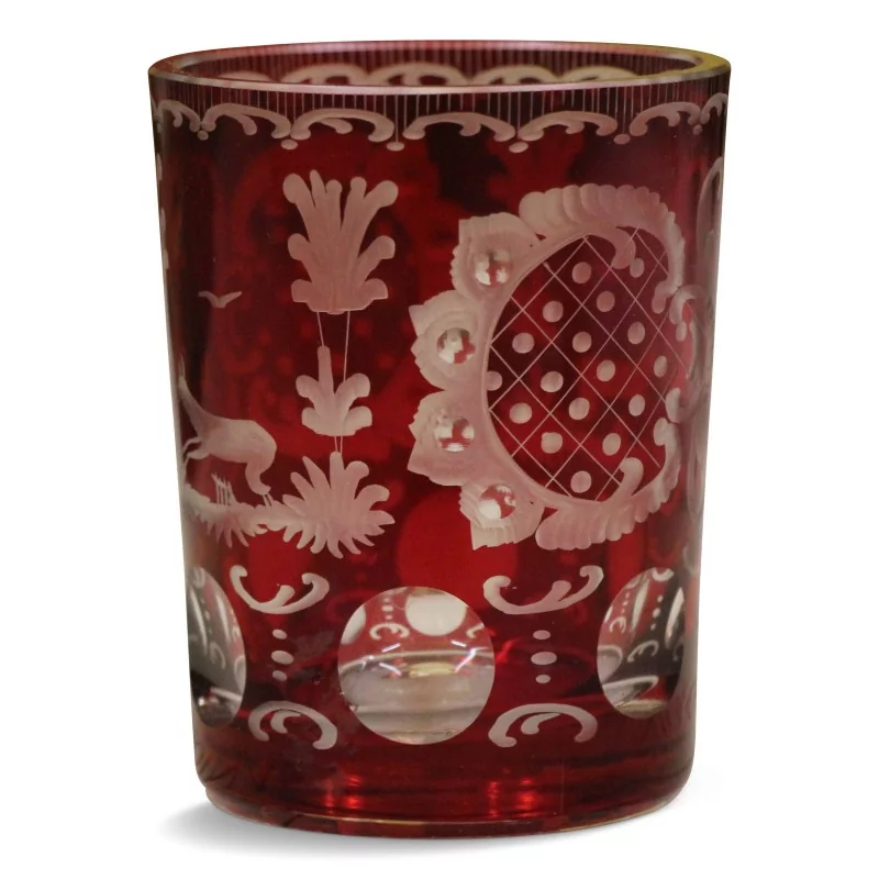 Bohemian crystal glass. - Moinat - Decorating accessories