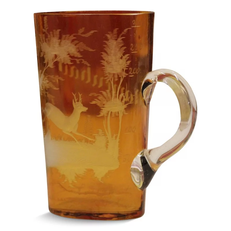 Bohemian crystal glass. - Moinat - Decorating accessories