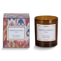 Manuel Canovas 出品的巴黎"深色木材"香氛蜡烛。
