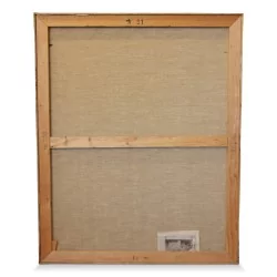 沃尔特·马夫利（1915-2017）的画作《科索奈老城，1980》。