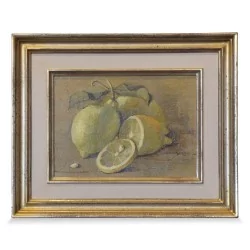 Renée-Yolande Hauser (1873-1907) 的画作《三个柠檬》。