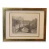 Gravur "Bel Tavannes" von Pierre Pertuis. - Moinat - Gravüren