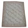 Tapis "Aubusson", Fleurs à croisillons. Modèle d exposition. - Moinat - Tapis