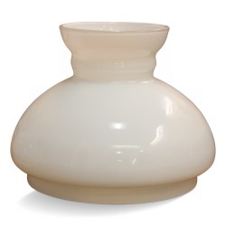 Абажур \"Купол\" из белого опалового стекла.