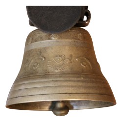 Kuhglocke aus Bronze.