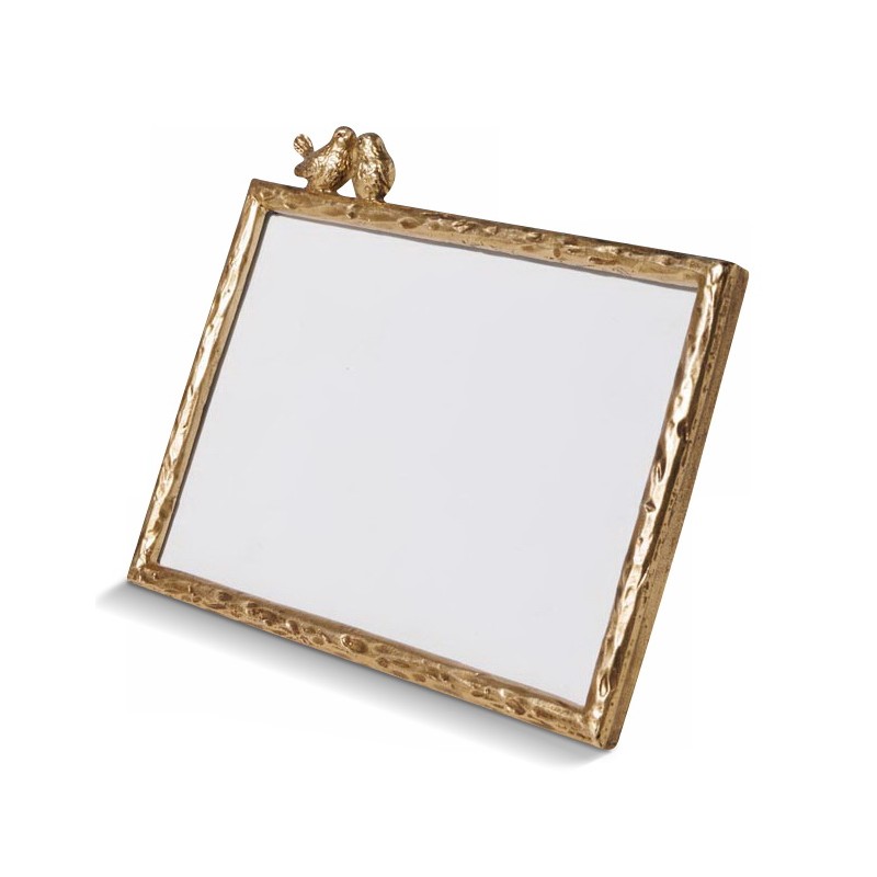 Cadre "Inséparable" en métal doré. - Moinat - Picture frames