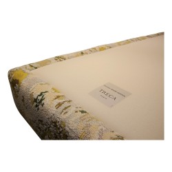 Bois de lit \"Treca Paris\" composé d un sommier \"Grand Impérial\" et d une tête de lit.