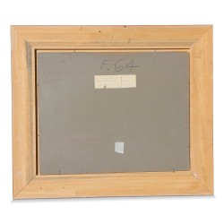 Huile sur bois "Les arbres en fleurs" de Paul - Emile Wyss (1888 - 1987).