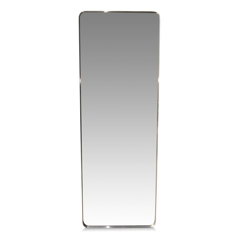 Miroir rectangulaire avec cadre métal chromé. - Moinat - Glaces, Miroirs Miroir rectangulaire avec cadre métal chromé. - Moinat - Glaces, Miroirs