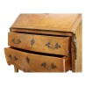 Bureau commode Louis XV en bois rose galbé, deux tiroirs. Sans traverse. travail Italien. - Moinat - Desks : cylinder, leaf, Writing desks