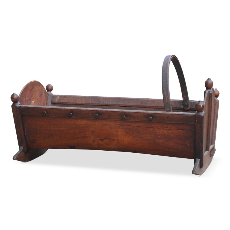 Berceau en sapin. Valais . Suisse. - Moinat - Accessoires de décoration