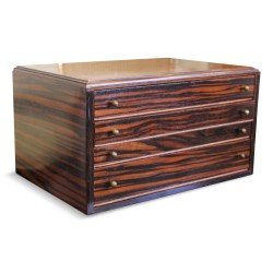 Ménagère composée de 153 pièces argenté avec poinçons confectionnée par R. Agine