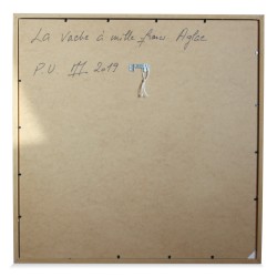 Tableau "La vache à mille francs" de Marc Mazuir.