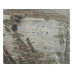 Бульонный стол, установленный на дубовой основе