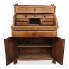 Bureau cylindre Louis Philippe en noyer et ronce de noyer. Europe de l Est. Vers 1850. - Moinat - Desks : cylinder, leaf, 写字桌