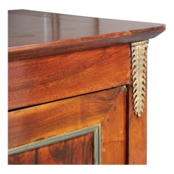 Buffet enfilade directoire "argentier" en acajou. 4 tiroirs, 2 portes. Baltique. Vers 1810.
