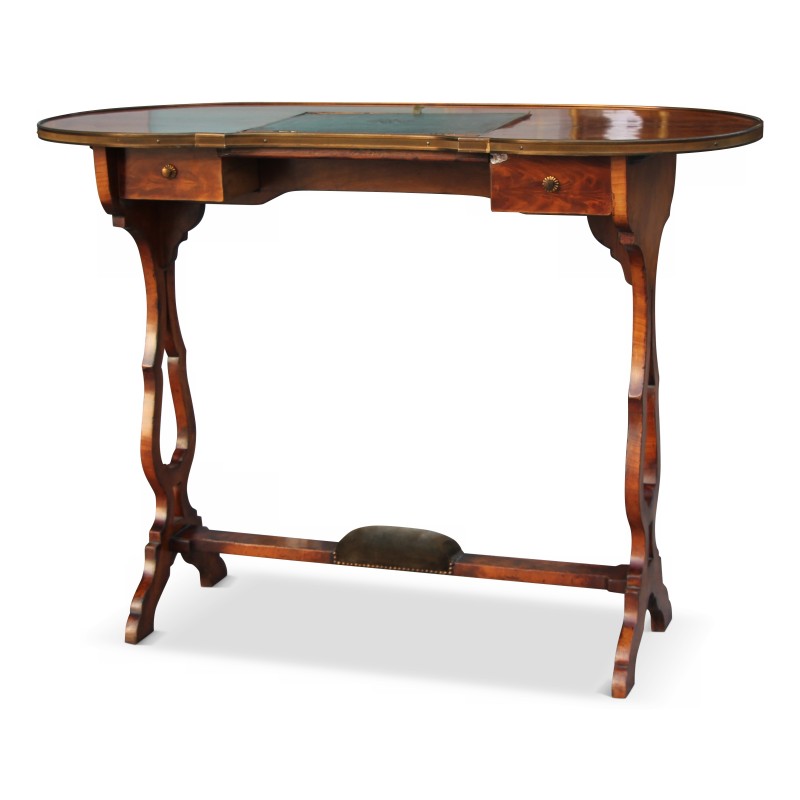 Mahogany reading table "Maillefer Amos". Orléans. - Moinat - Desks Mahogany reading table "Maillefer Amos". Orléans. - Moinat - Desks