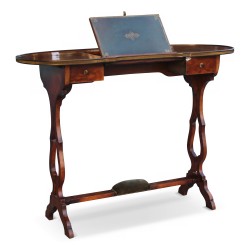 Mahogany reading table "Maillefer Amos". Orléans.
