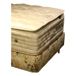 Bois de lit "Treca Paris" composé d un sommier "Grand Impérial" et d une tête de lit.