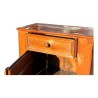 Confiturier en sapin. Un tiroir et un rayonnage. - Moinat - End tables, Bouillotte tables, Bedside tables, Pedestal tables