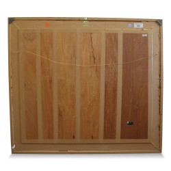 Tableau "Harvest" de Oscar Zalameda (1930 - 2010). Philippines.