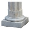 Colonne en marbre blanc de carrare. - Moinat - Колонны, Торшеры - подсвечники, Нубийцы