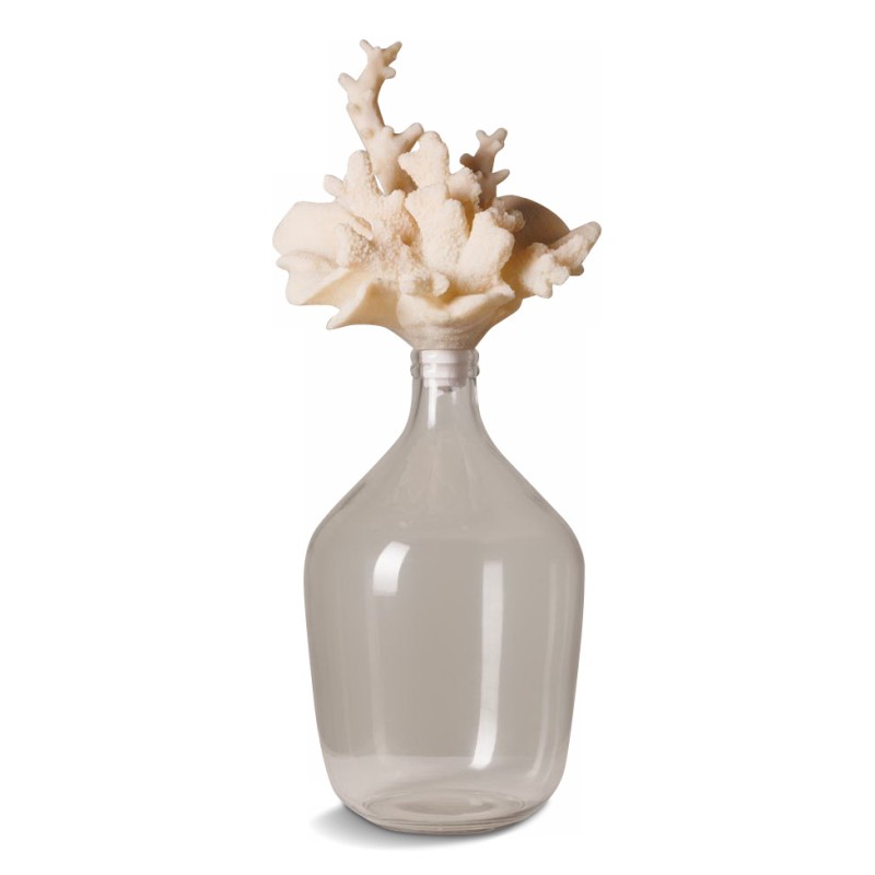 Bouteille décorative "Corail blanc". - Moinat - Dekorationszubehör Bouteille décorative "Corail blanc". - Moinat - Dekorationszubehör