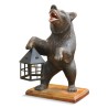 Ours de Brienz et sa lanterne. - Moinat - Lampes de table